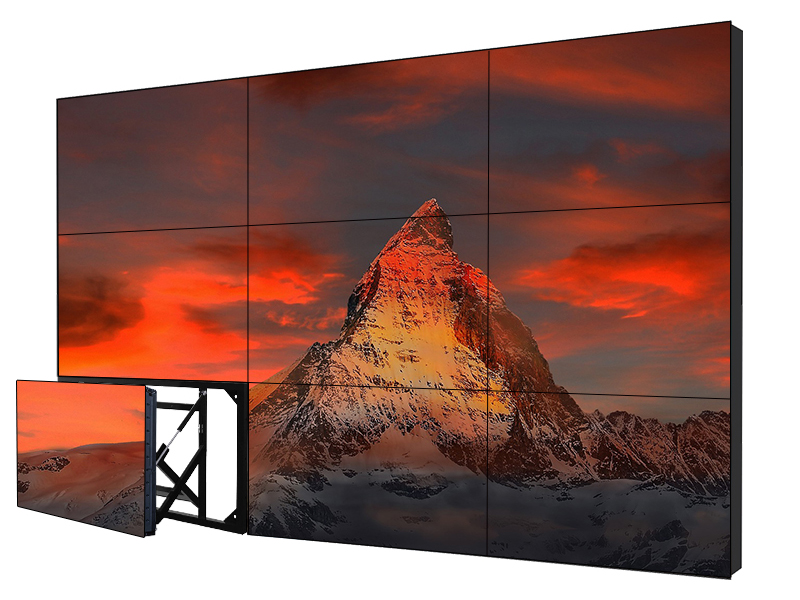 55寸無縫液晶拼接屏（京東方）1.7mm