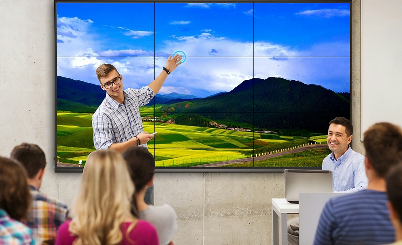 液晶拼接屏多點(diǎn)觸控