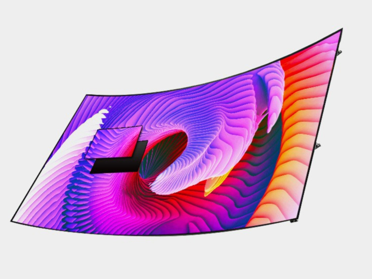 65寸曲面液晶拼接屏 曲率R=4000 型號(hào) KW-65Q14 65寸曲面液晶拼接屏 曲率R=4000 型號(hào) KW-65Q14