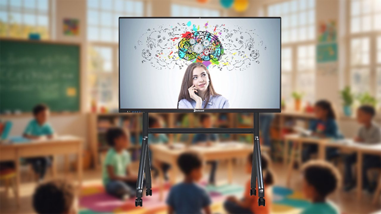 藝術(shù)與創(chuàng)意課堂：Qtenboard工廠匠心打造，數(shù)字畫布激發(fā)學(xué)生無限想象力