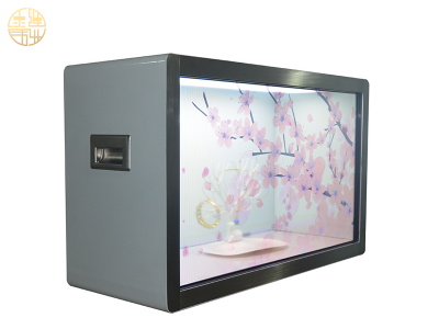 55寸透明液晶屏展示柜(后開門) 55寸透明液晶屏展示柜(后開門)