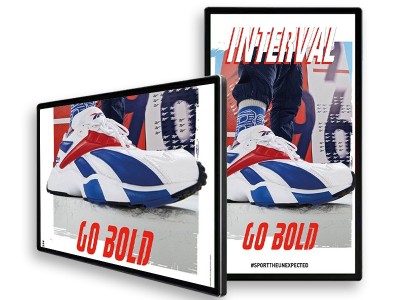 49寸壁掛式紅外觸控一體機(jī)