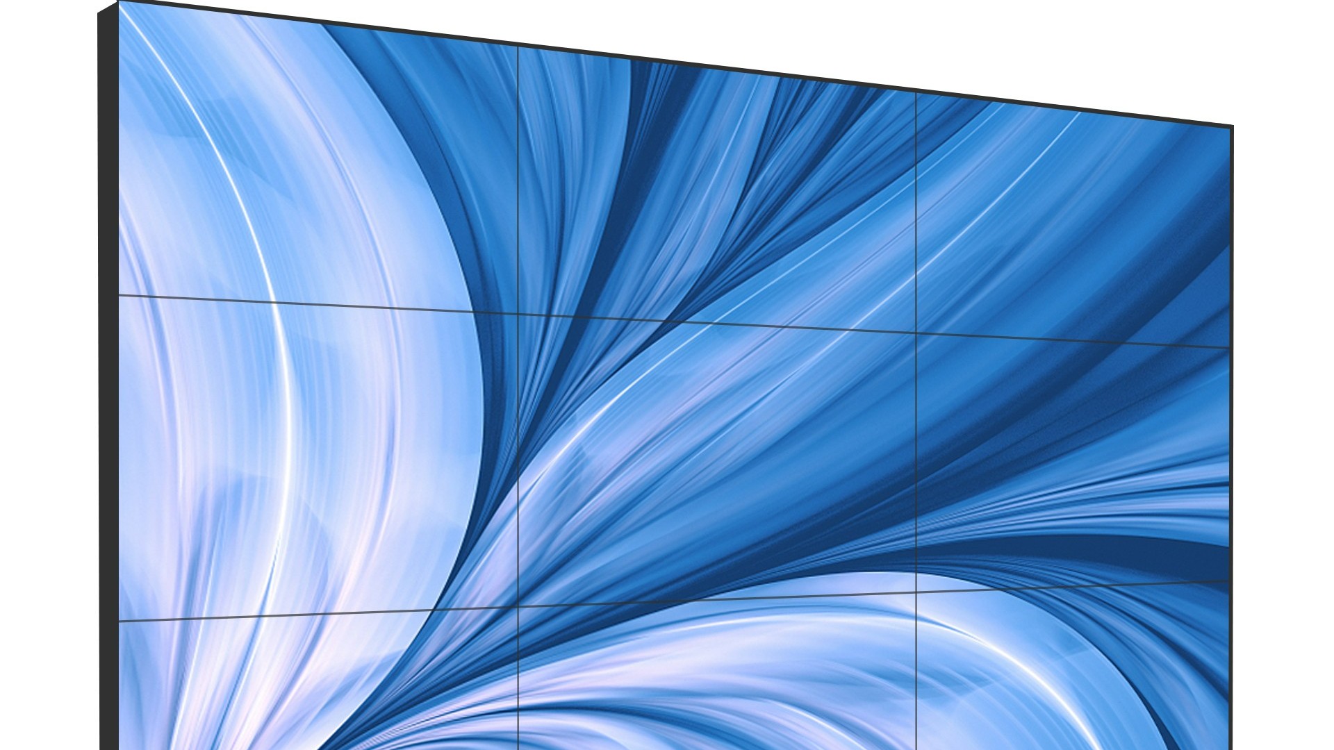 液晶拼接屏的亮面和霧面的不同？