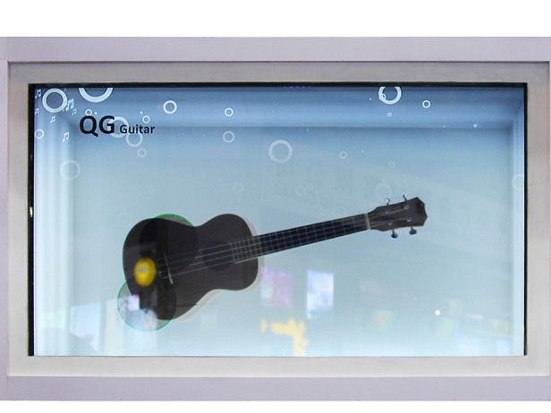 19寸觸摸透明液晶屏展示柜