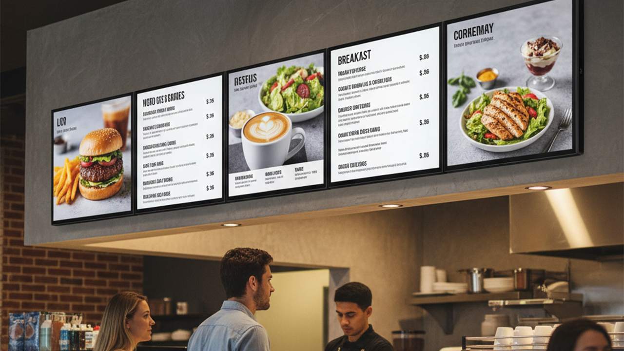 Qtenboard 數(shù)字菜單板：改變餐飲品牌溝通方式